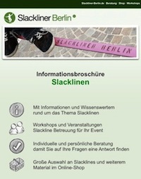 Download der Infobroschüre von Slackliner-Berlin.de